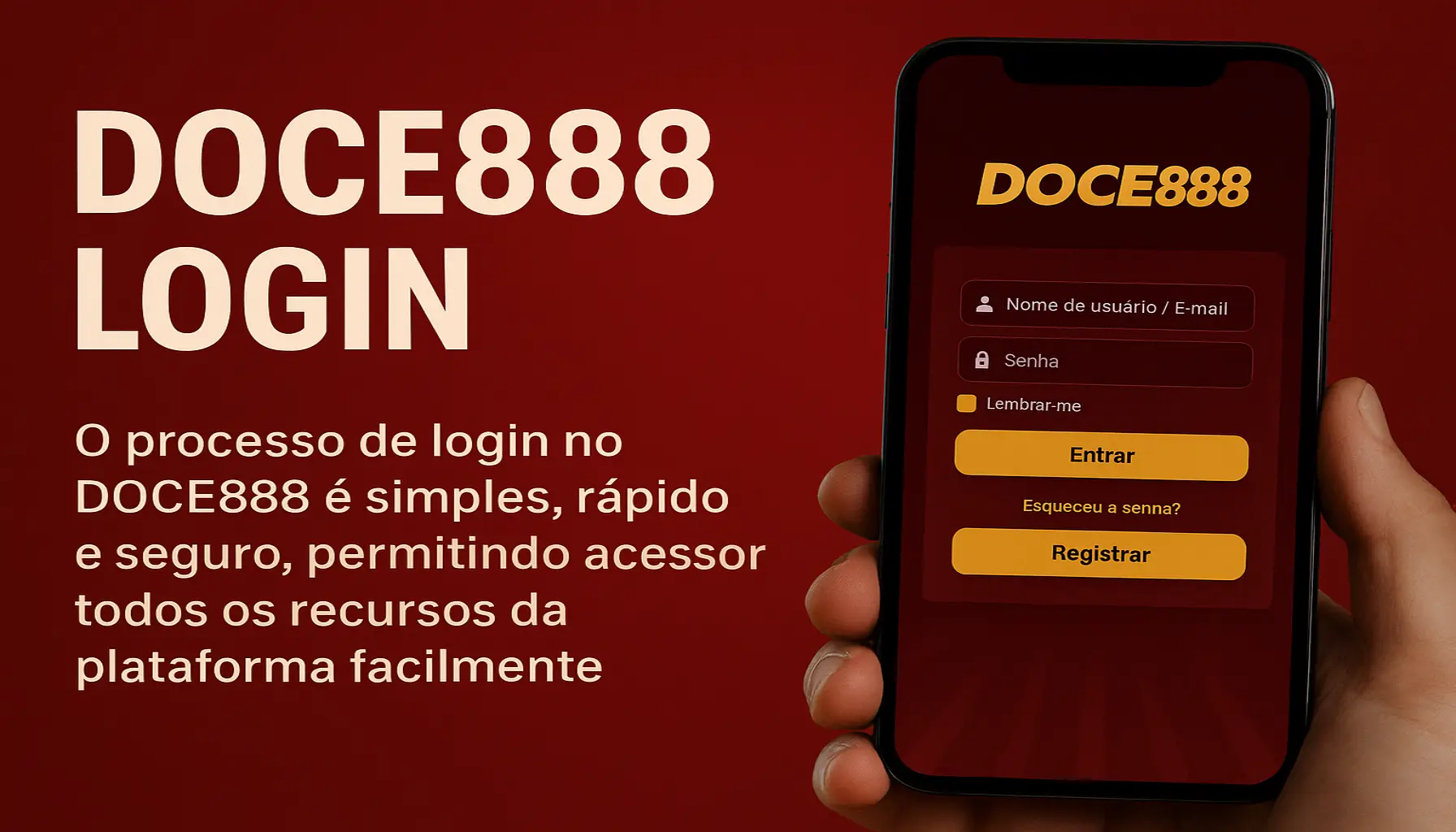 Login no Cassino DOCE888