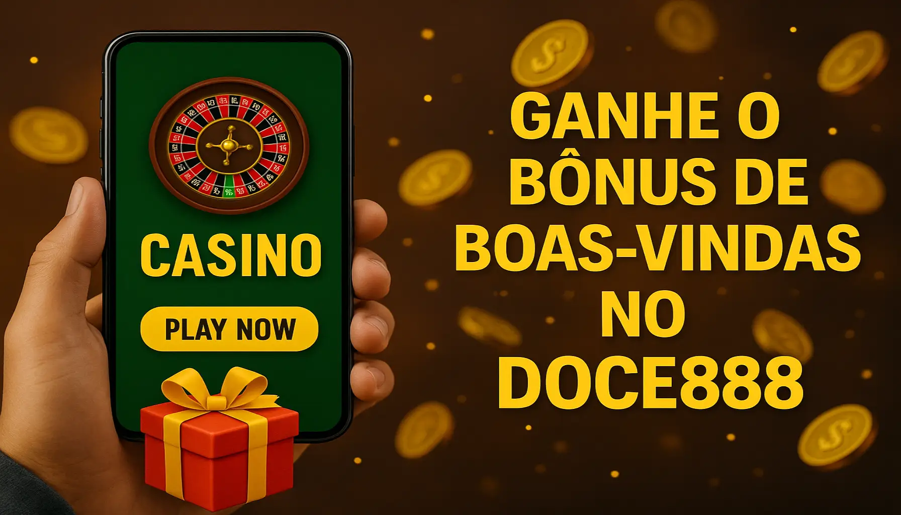 Criar uma nova Conta no plataforma DOCE888